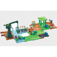 Blocks Game Train Set Track Toy